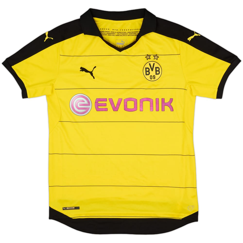 2015-16 Borussia Dortmund Home Shirt - 7/10 - (M)