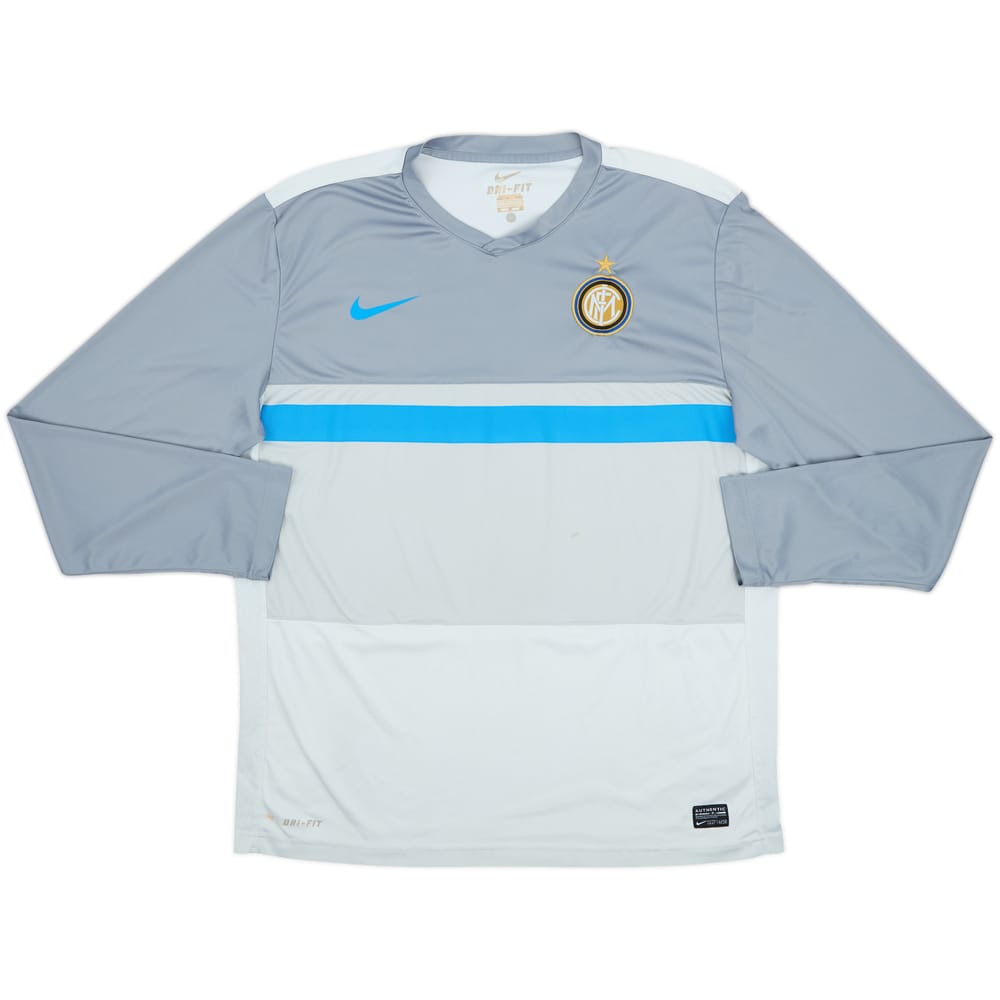 2011-12 Inter Milan Nike Training L/S Shirt - 7/10 - (XL)