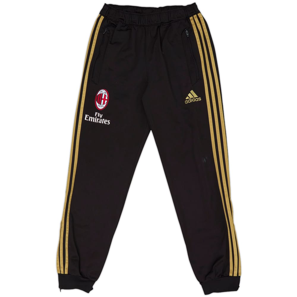 2013-14 AC Milan adidas Track Pants/Bottoms - 6/10 - (L.Boys)