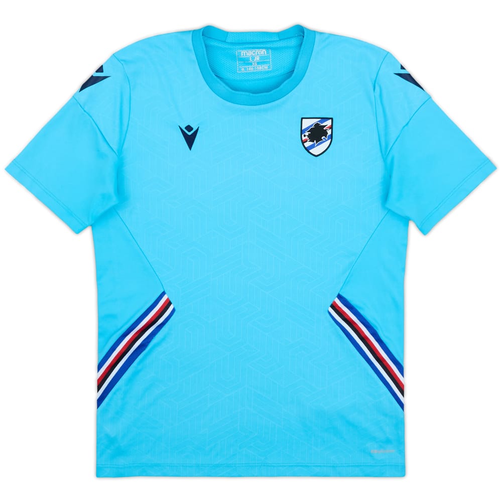 2020-21 Sampdoria Macron Training Shirt - 9/10 - (L.Boys)