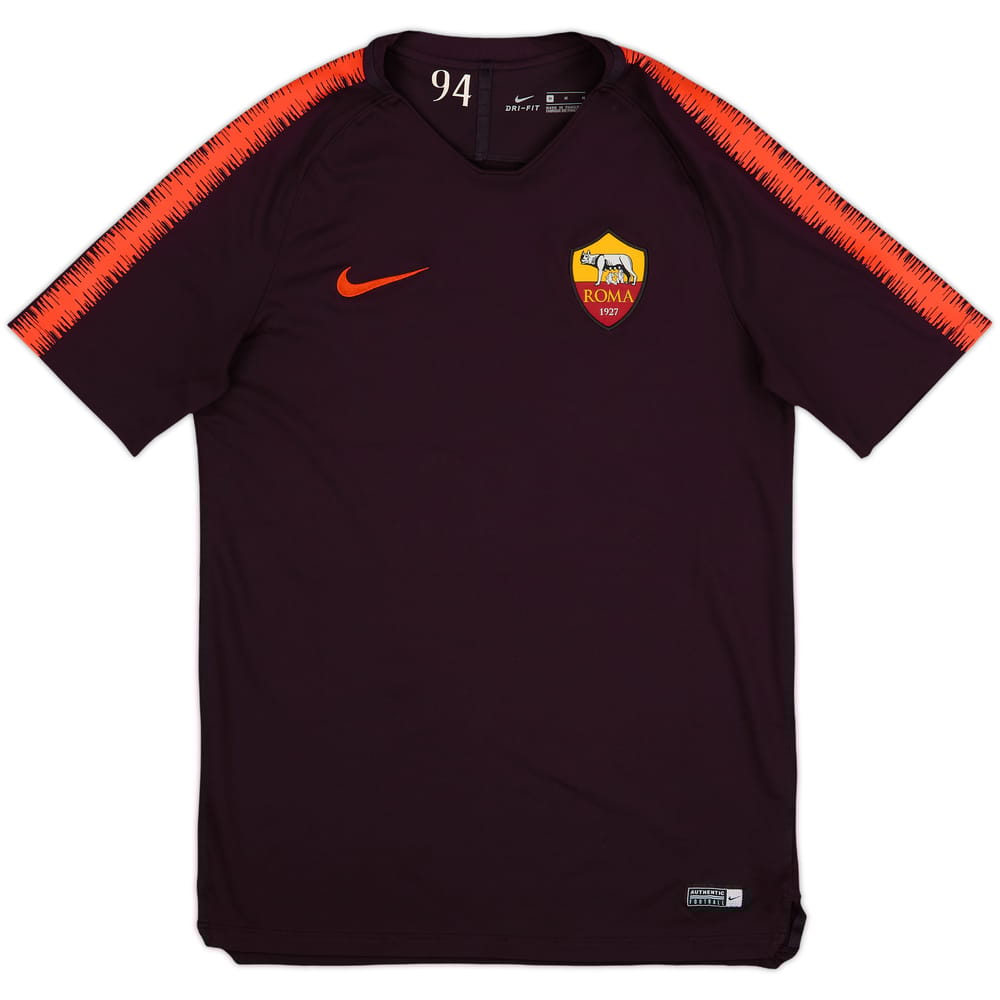 2018-19 Roma Nike Training Shirt - 8/10 - (M)