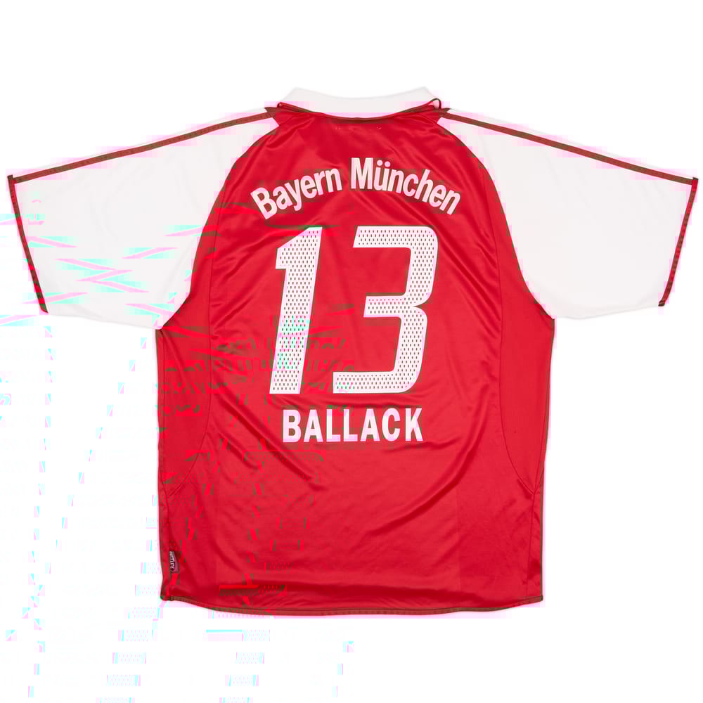 2004-05 Bayern Munich Home Shirt Ballack #13 - 6/10 - (XXL)