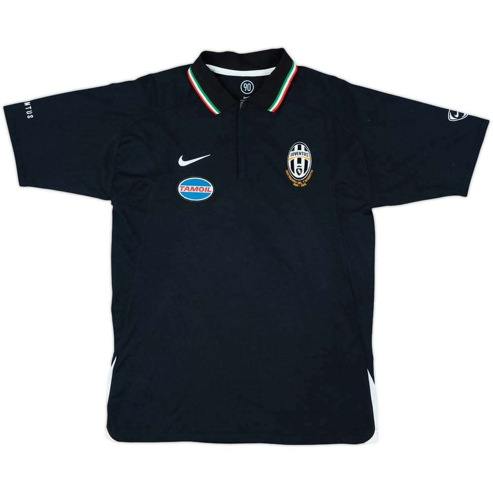 2005-06 Juventus Nike 1/4 Zip Polo Shirt - 10/10 - (M)