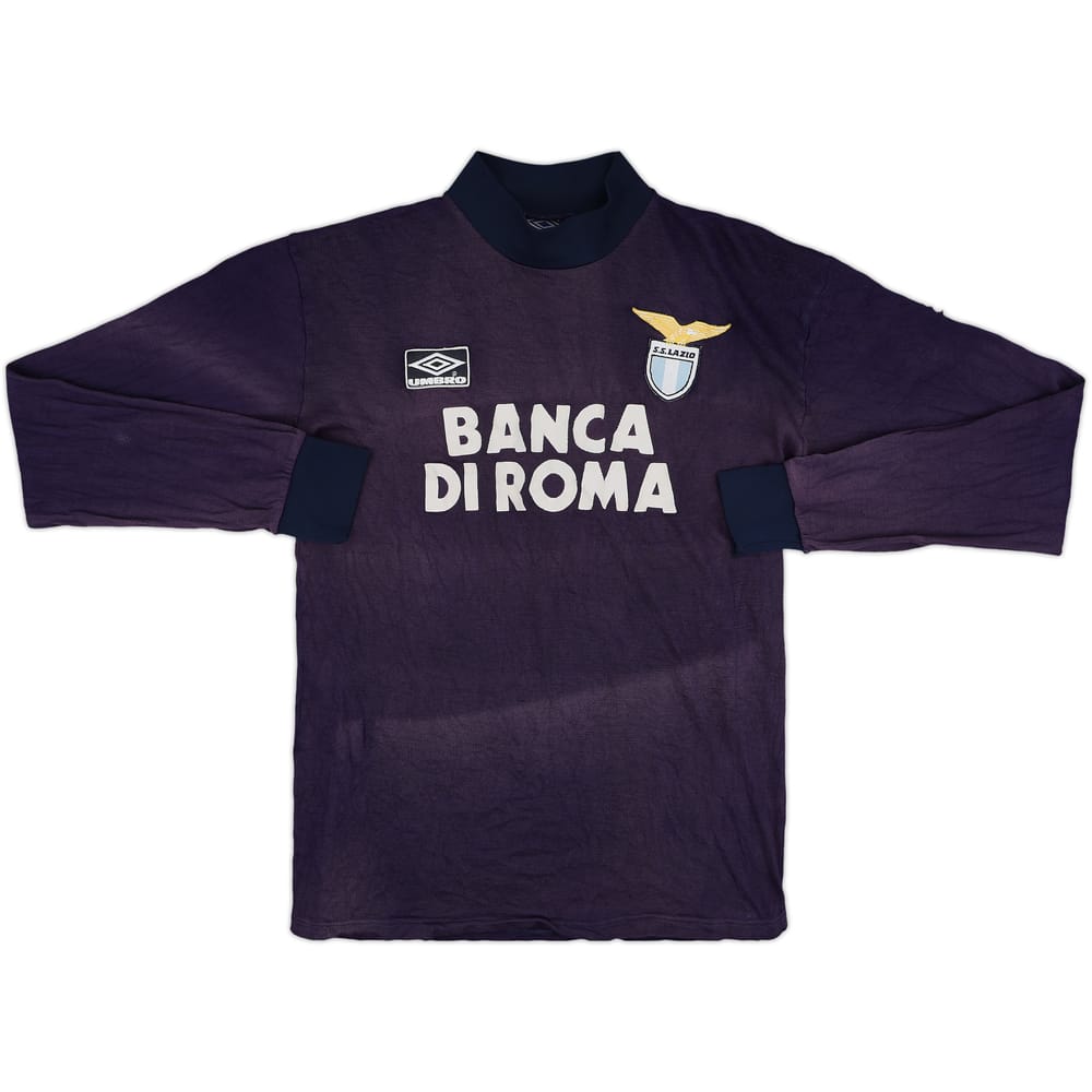 1991-92 Lazio Umbro Training L/S Shirt - 5/10 - (XL)