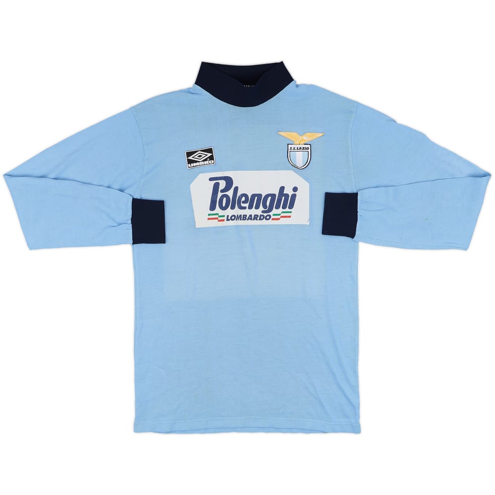 1991-92 Lazio Umbro Training L/S Shirt - 6/10 - (XL)