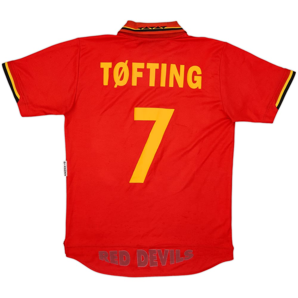 1996-97 Belgium Home Shirt Tøfting #7 - 6/10 - (L)