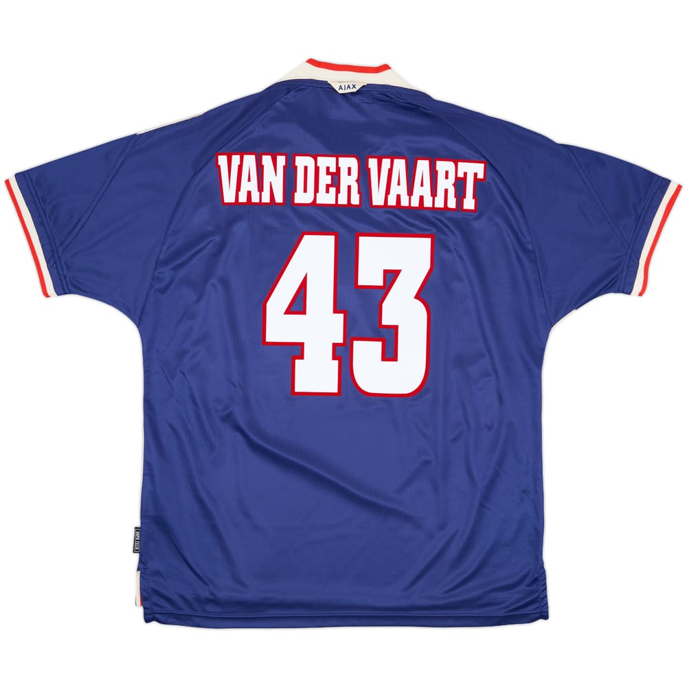 1999-00 Ajax Away Shirt Van der Vaart #43 - 8/10 - (XL)