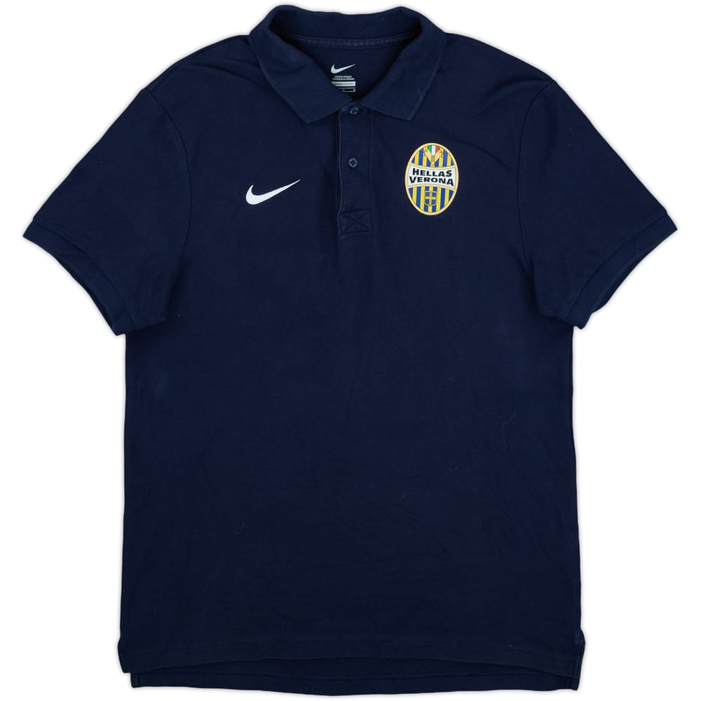 2013-14 Hellas Verona Nike Polo Shirt - 8/10 - (M)