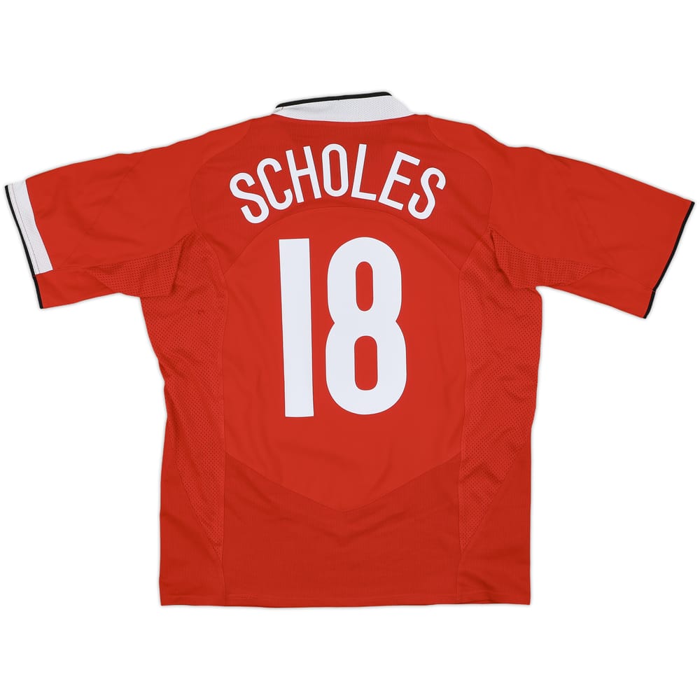 2004-06 Manchester United Home Shirt - 5/10 - (L)