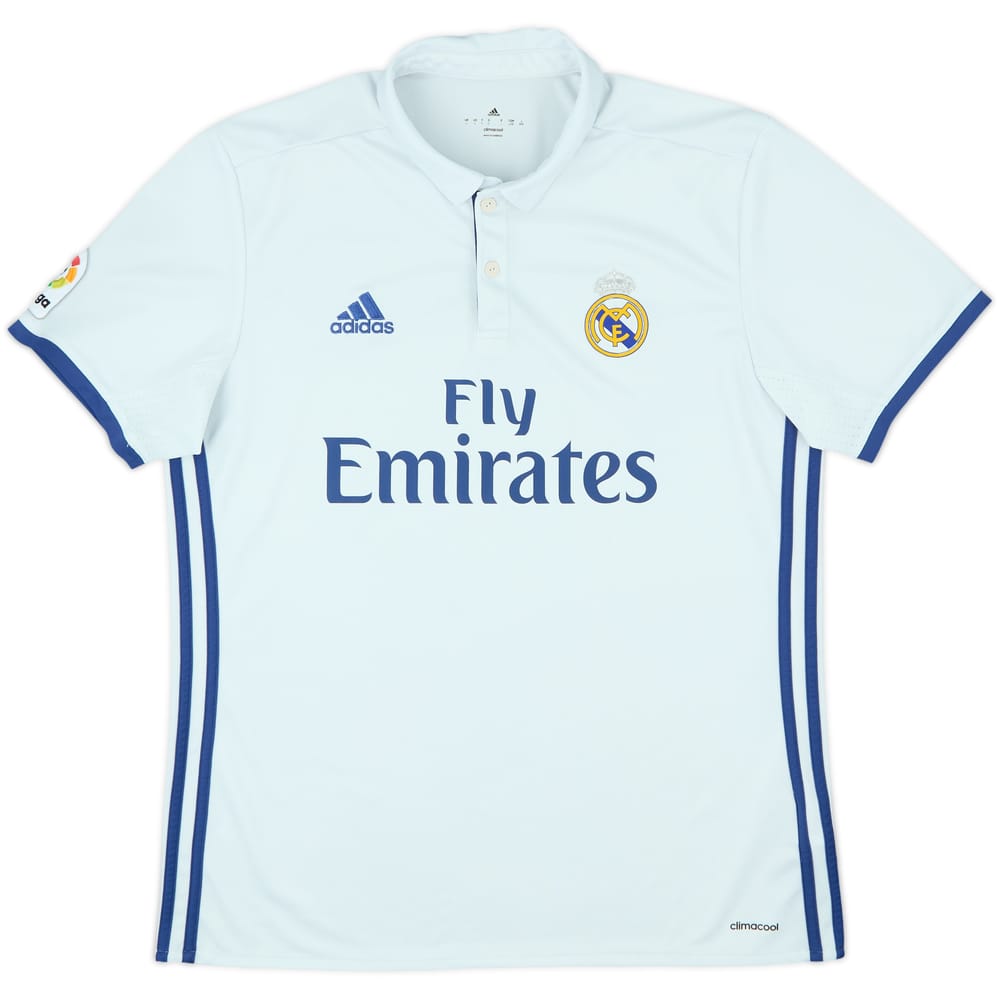 2016-17 Real Madrid Home Shirt - 5/10 - (L)