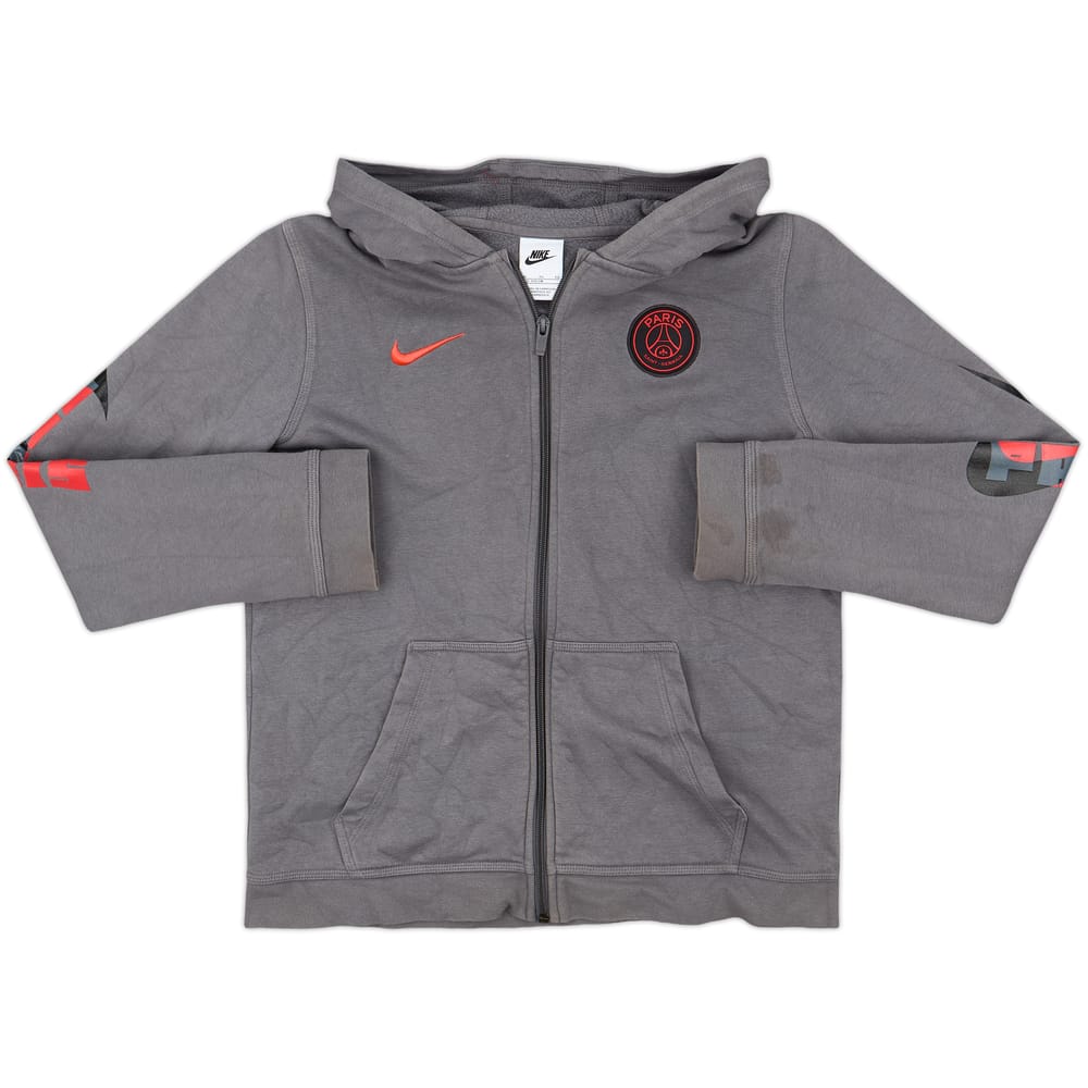 2021-22 Paris Saint-Germain Nike Travel Hooded Jacket - 5/10 - (XL.Boys)