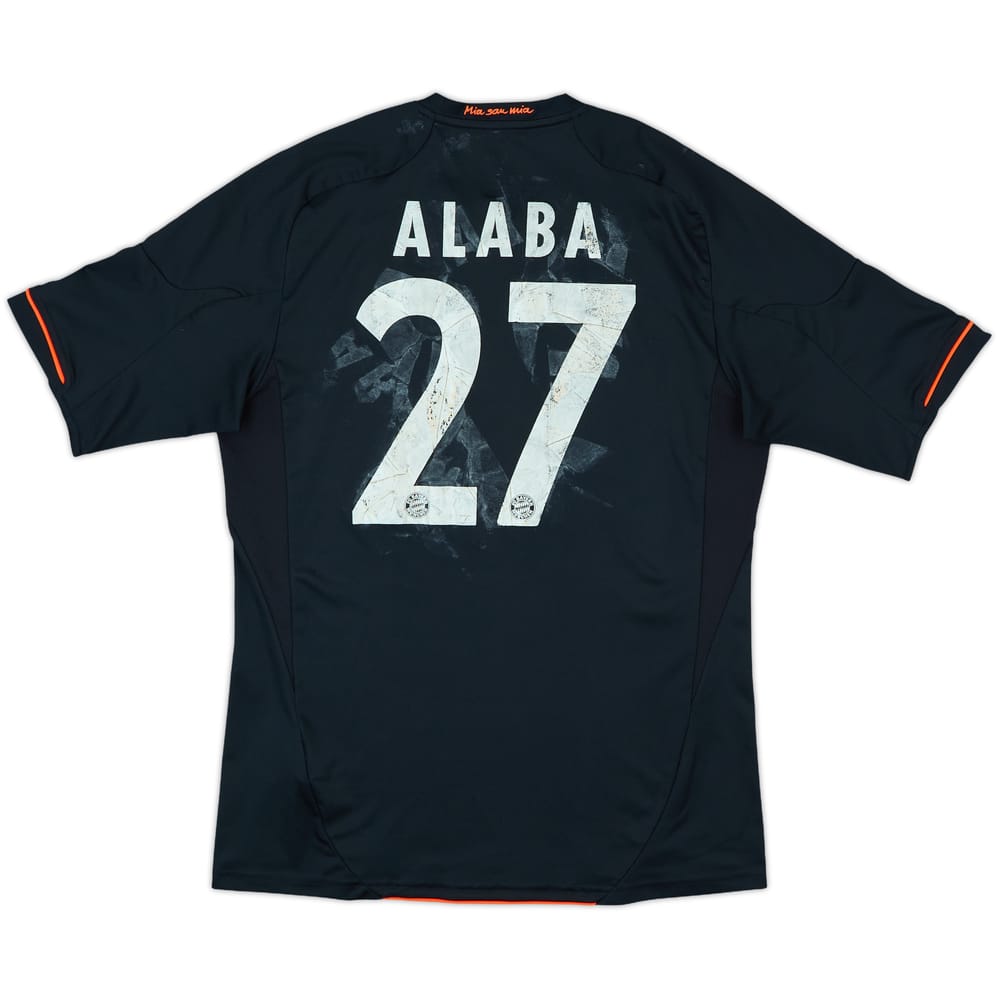 2012-13 Bayern Munich Third Shirt Alaba #27 - 4/10 - (M)