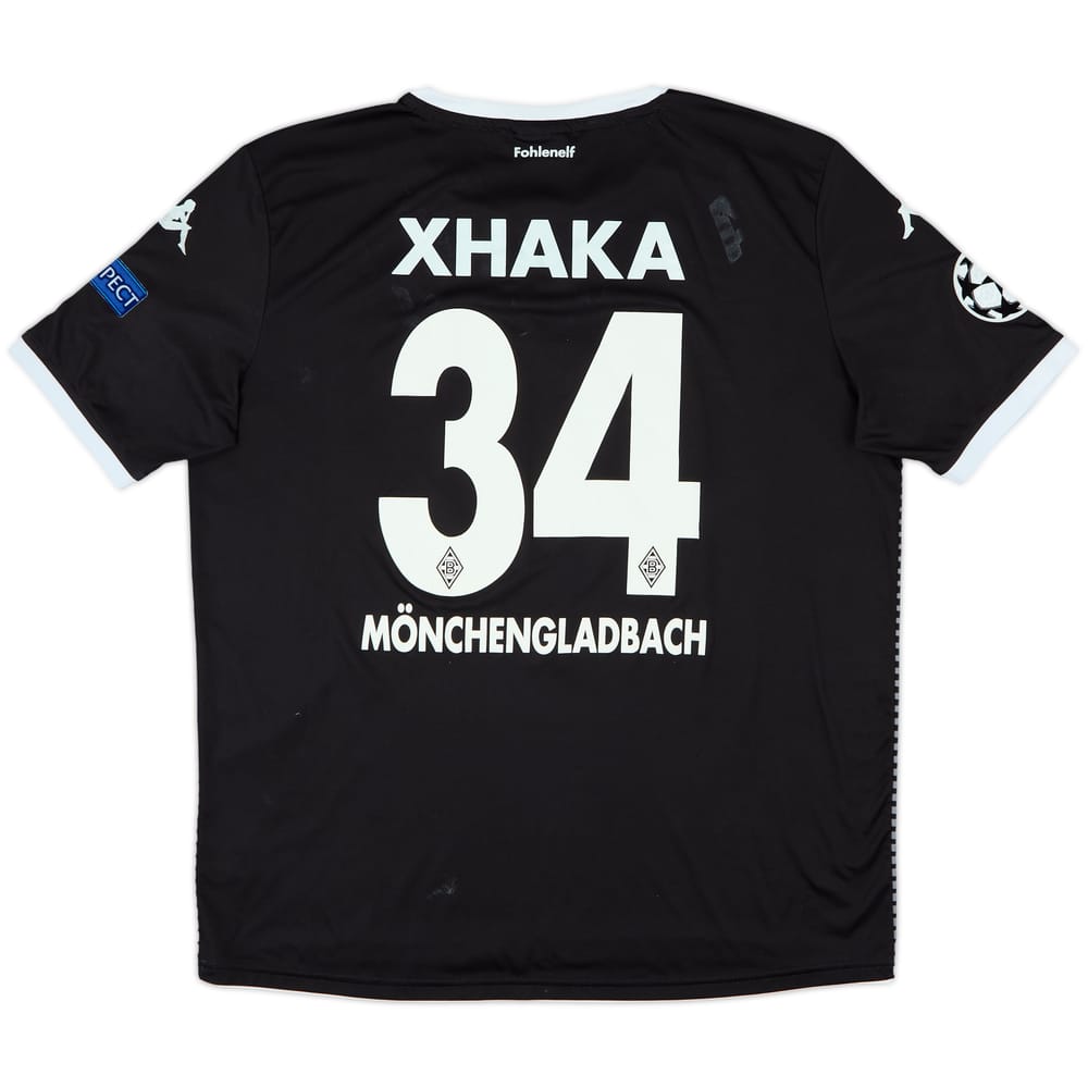 2015-16 Borussia Monchengladbach European Home Shirt Xhaka #34 - 5/10 - (XXL)