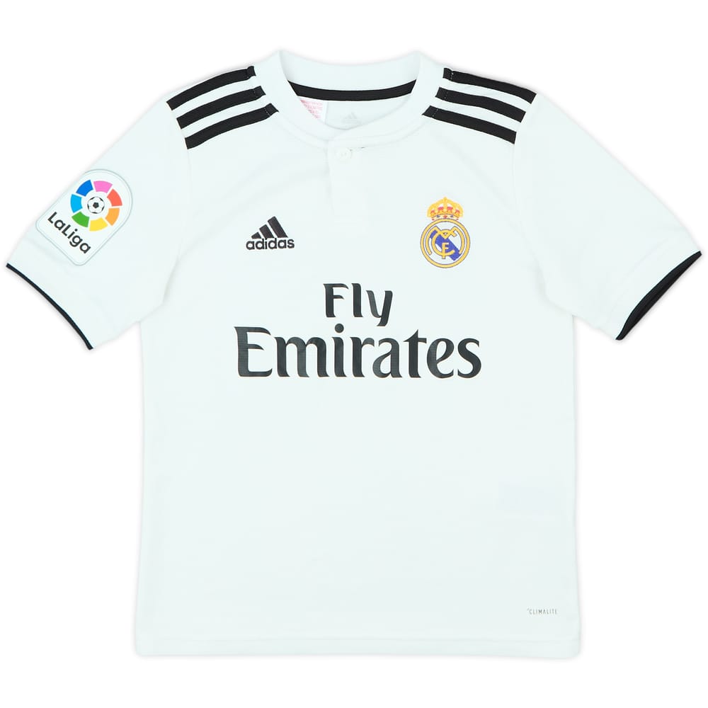 2018-19 Real Madrid Home Shirt - 8/10 - (S.Boys)
