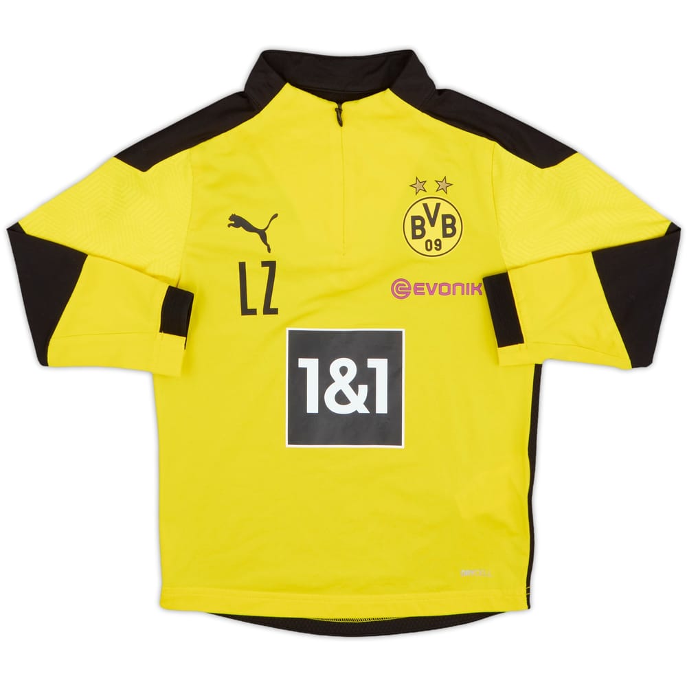 2020-21 Borussia Dortmund Puma 1/4 Zip Training Top LZ - 8/10 - (5-6 Years)