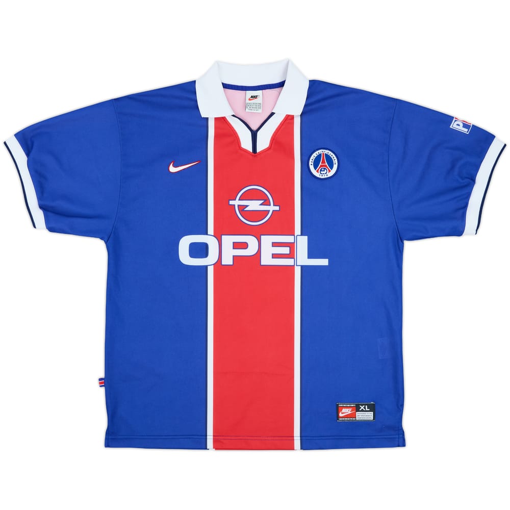 1997-98 Paris Saint-Germain Home Shirt - 9/10 - (XL)