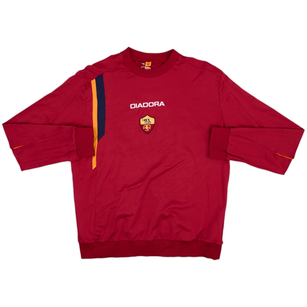 2004-05 Roma Diadora Sweat Top - 7/10 - (XL)