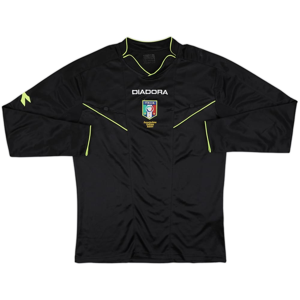 2010s Italy Diadora Referee L/S Shirt - 6/10 - (L)