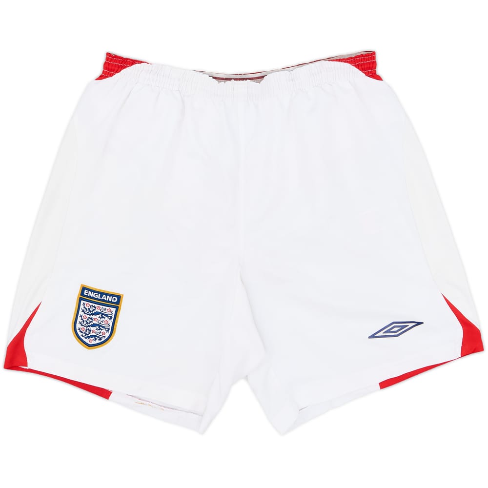 2006-08 England Away Shorts - 8/10 - (M)