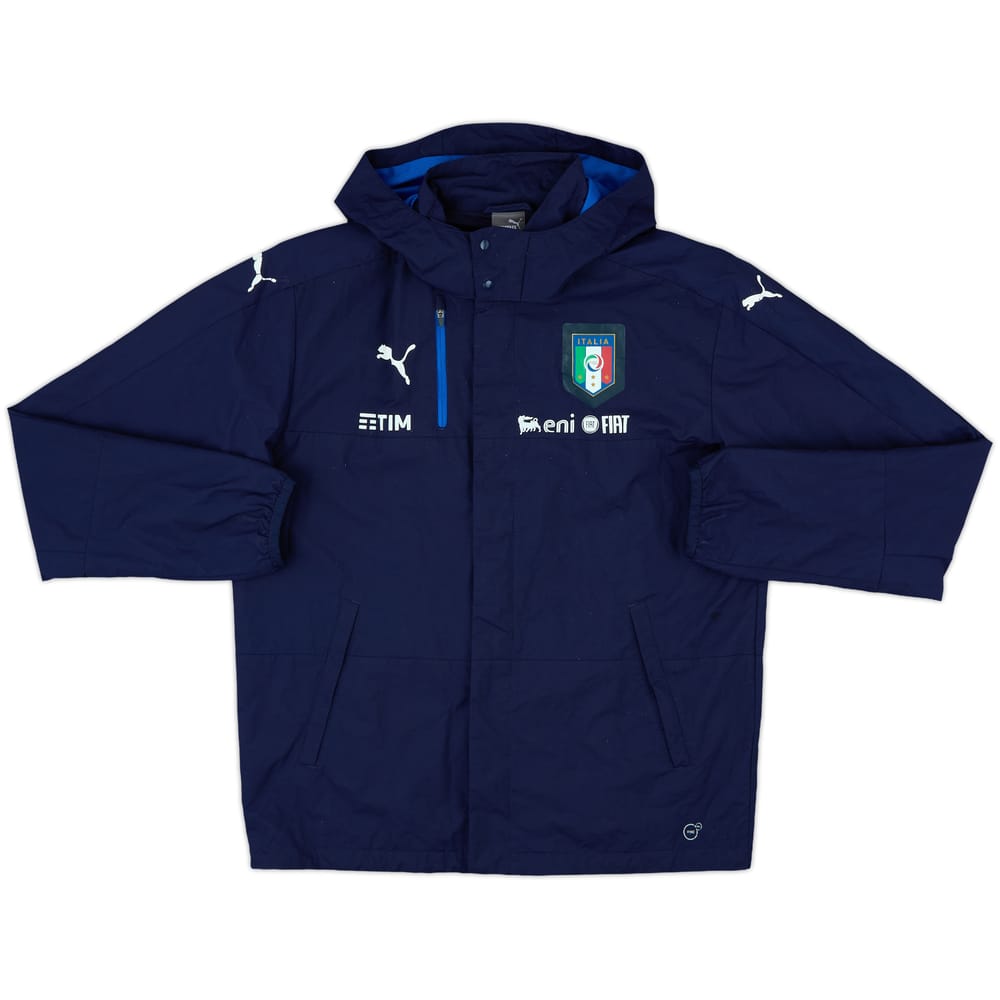 2016-17 Italy Puma Hooded Rain Jacket - 5/10 - (L)