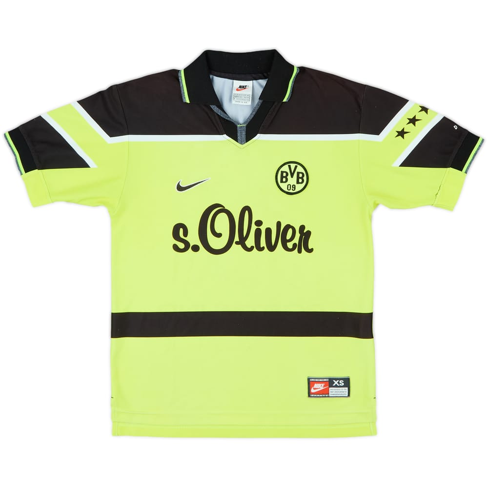 1995-96 Borussia Dortmund Home Shirt - 7/10 - (XS)