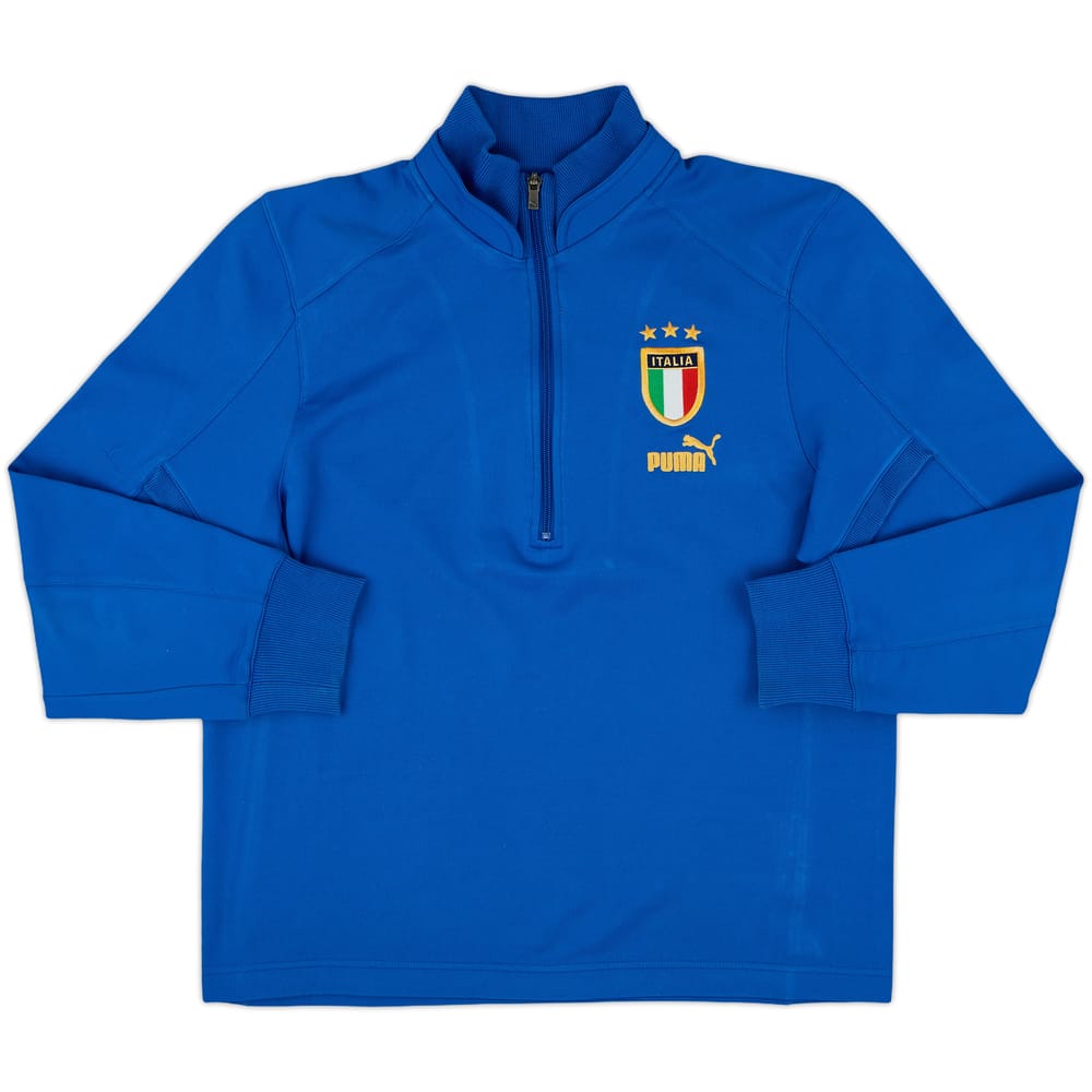2004-06 Italy Puma 1/2 Zip Drill Top - 8/10 - (L)
