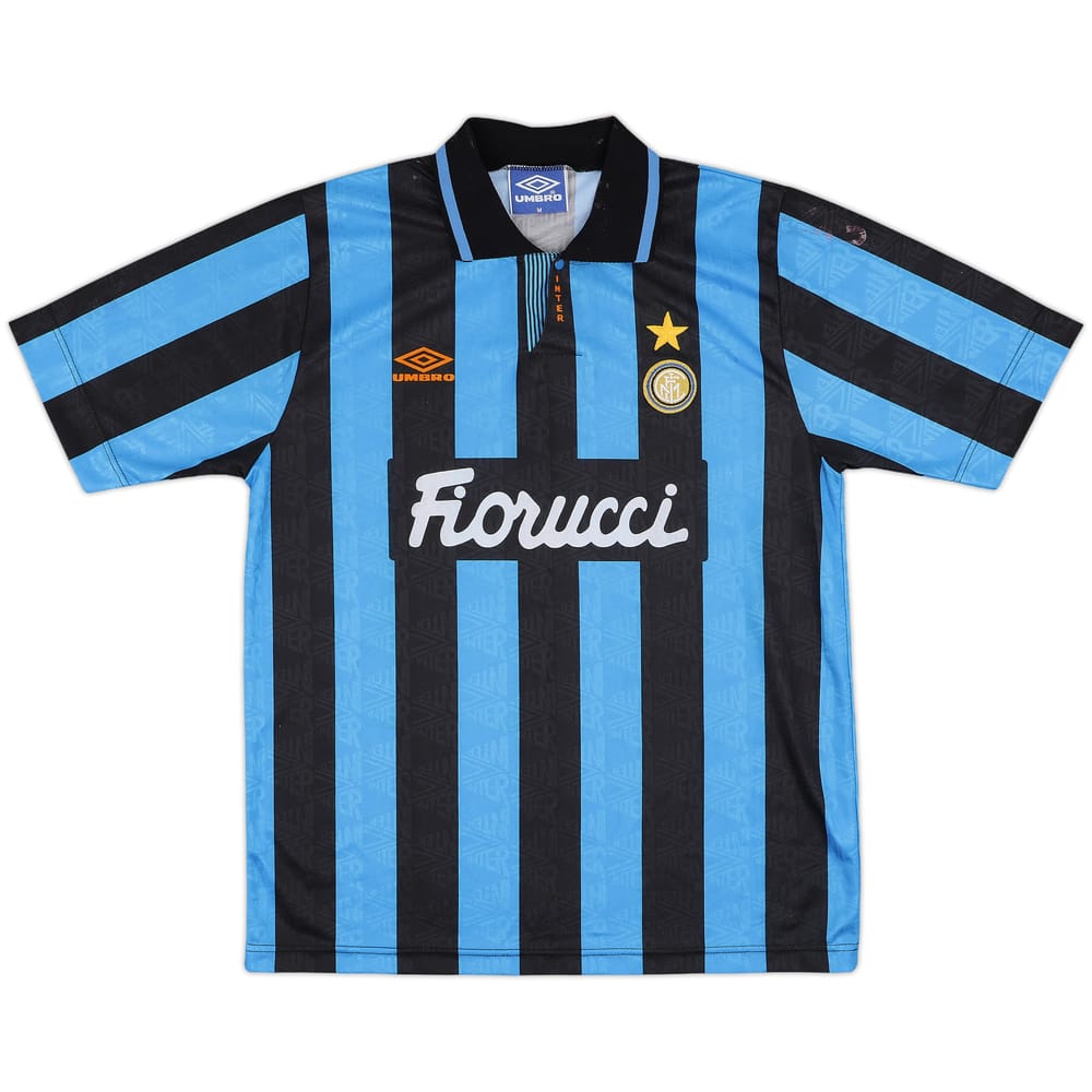 1992-94 Inter Milan Home Shirt - 6/10 - (M)