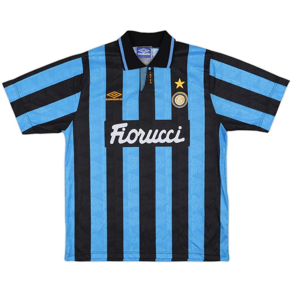 1992-94 Inter Milan Home Shirt - 9/10 - (L)