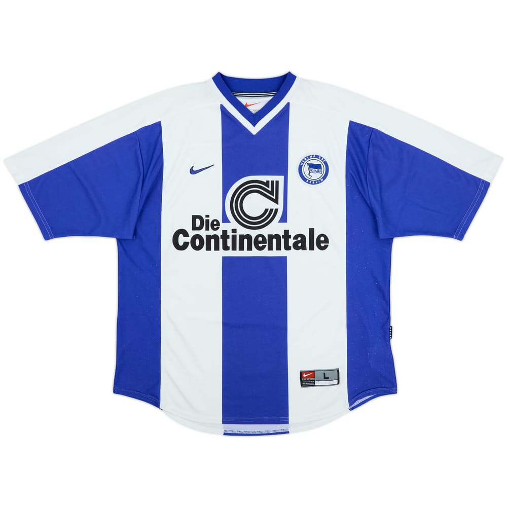 1999-00 Hertha Berlin Home Shirt - 8/10 - (L)