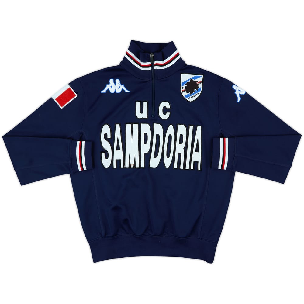 2007-08 Sampdoria Kappa Track Jacket - 6/10 - (M)