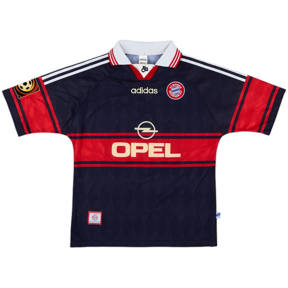 1997-99 Bayern Munich Home Shirt - 8/10 - (XL.Boys)