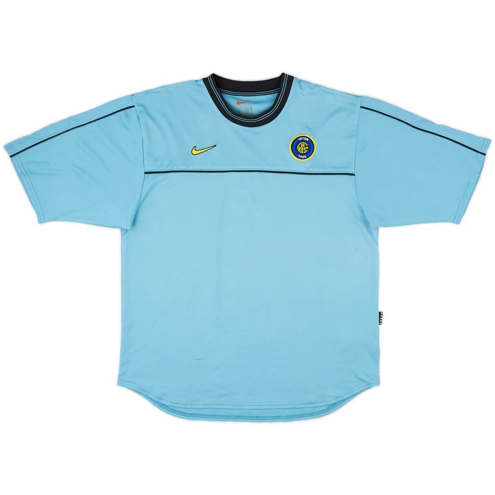 1999-00 Inter Milan Nike Training Shirt - 8/10 - (M)