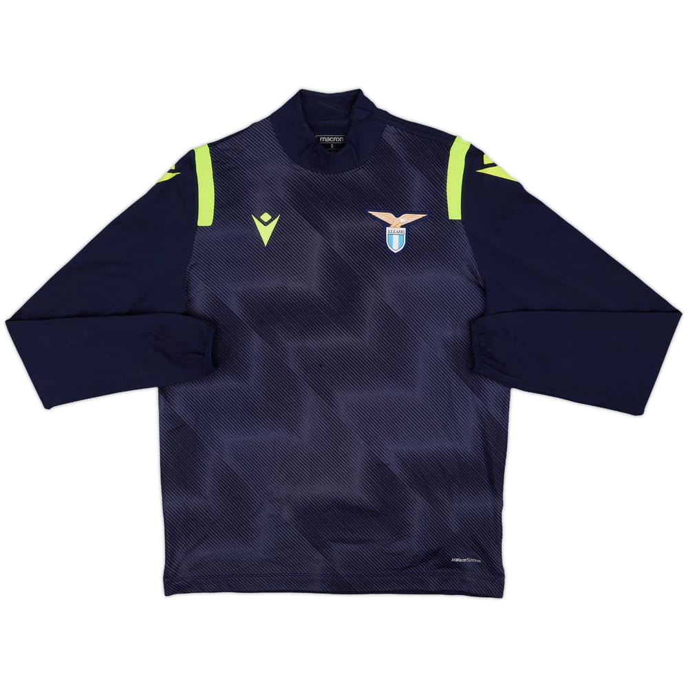 2021-22 Lazio Macron 1/4 Zip Drill Top - 5/10 - (S)