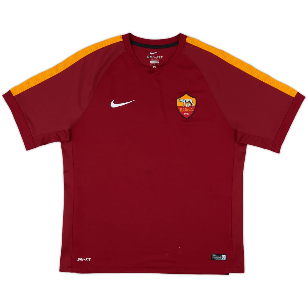2014-15 Roma Nike Training Shirt - 7/10 - (XL)