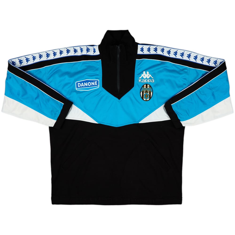 1992-93 Juventus Kappa 1/4 Zip Track Jacket - 8/10 - (XL)