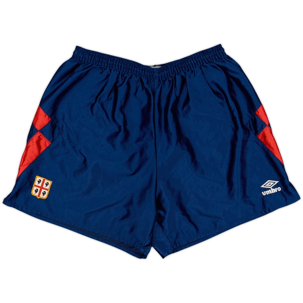 1990-93 Cagliari Home Shorts - 9/10 - (L)