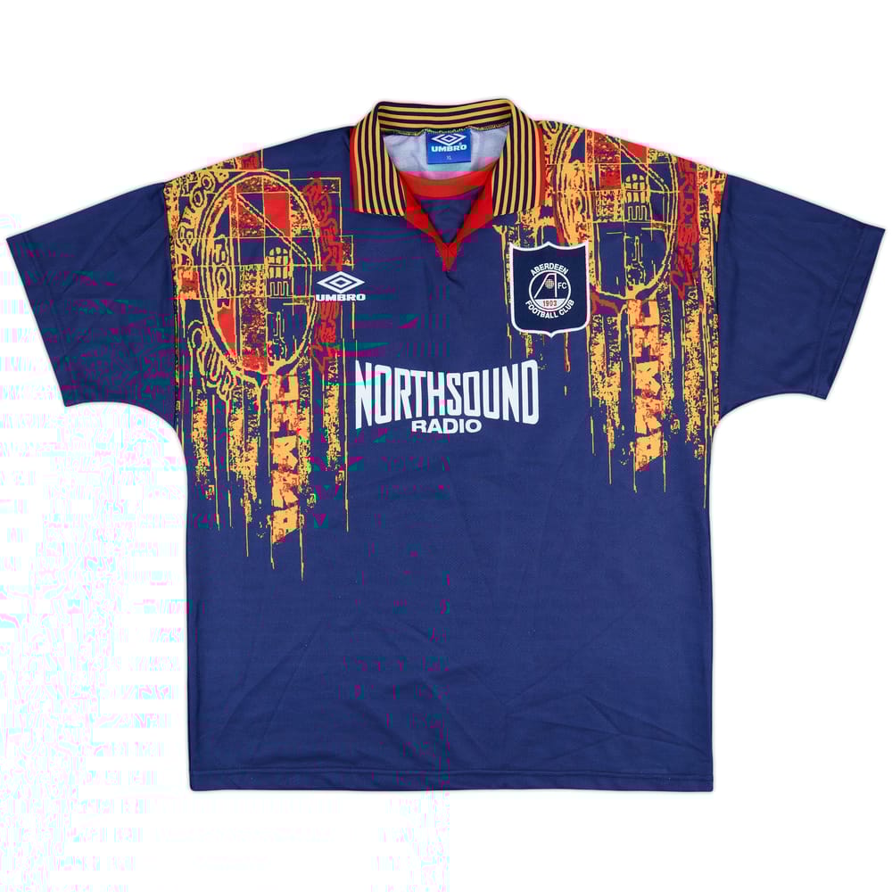 1994-96 Aberdeen Away Shirt - 9/10 - (XL)
