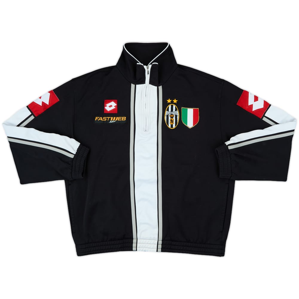 2001-02 Juventus Lotto 1/4 Zip Drill Top - 8/10 - (XL)