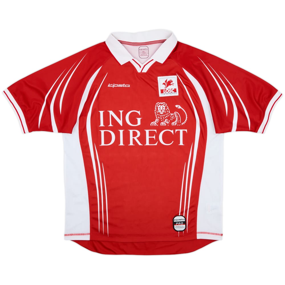2001-02 Lille Home Shirt - 10/10 - (L)