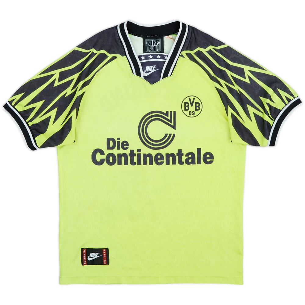 1994-95 Borussia Dortmund Home Shirt #11 - 5/10 - (XL.Boys)