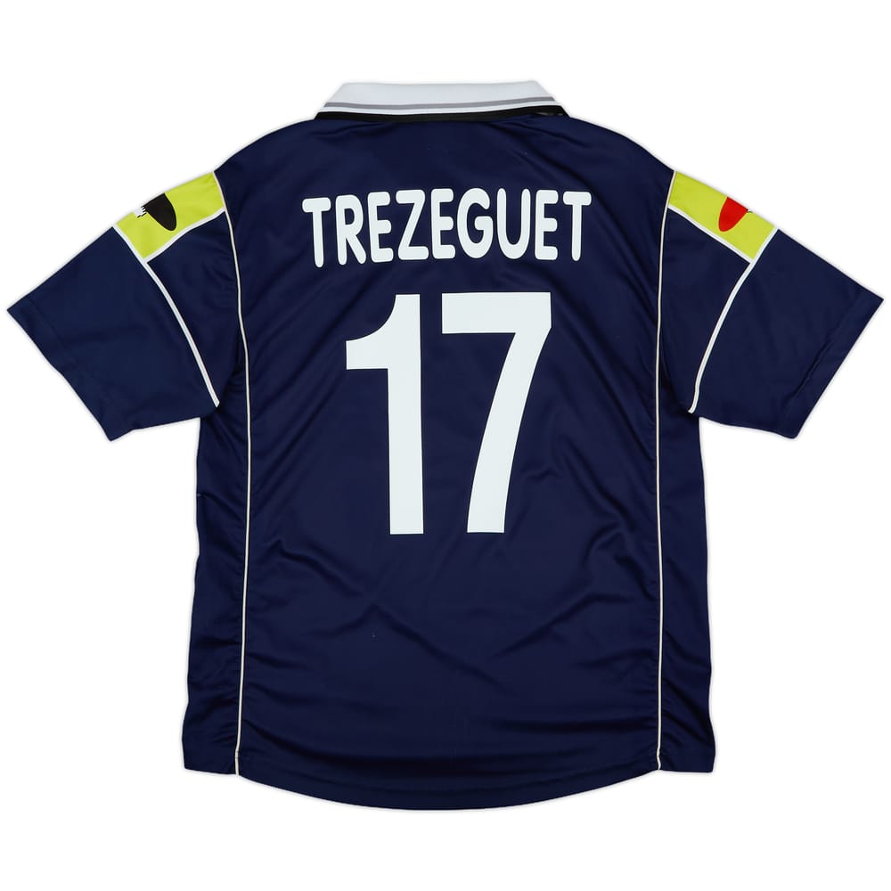 2000-01 Juventus Away Shirt Trezeguet #17 - 8/10 - (M)