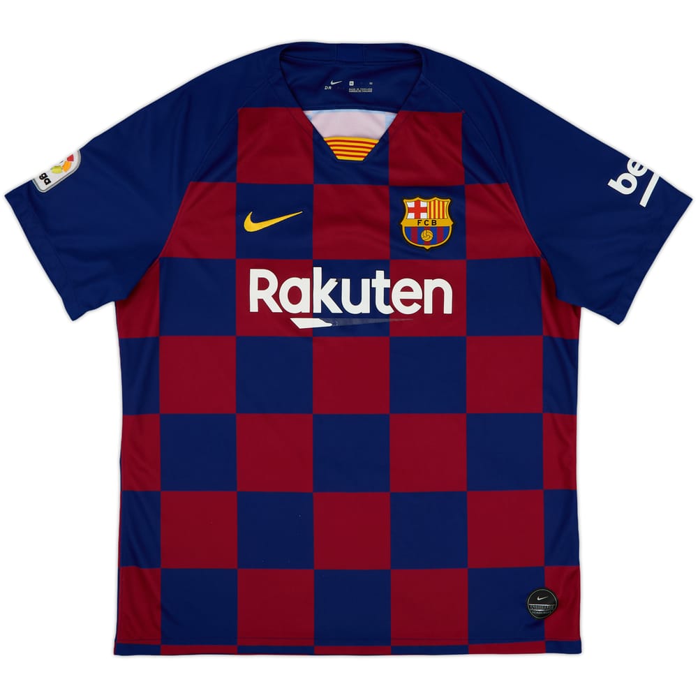 2019-20 Barcelona Home Shirt - 4/10 - (XL)