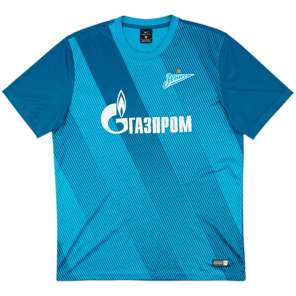 2016-17 Zenit St. Petersburg Basic Home Shirt - 4/10 - (L)
