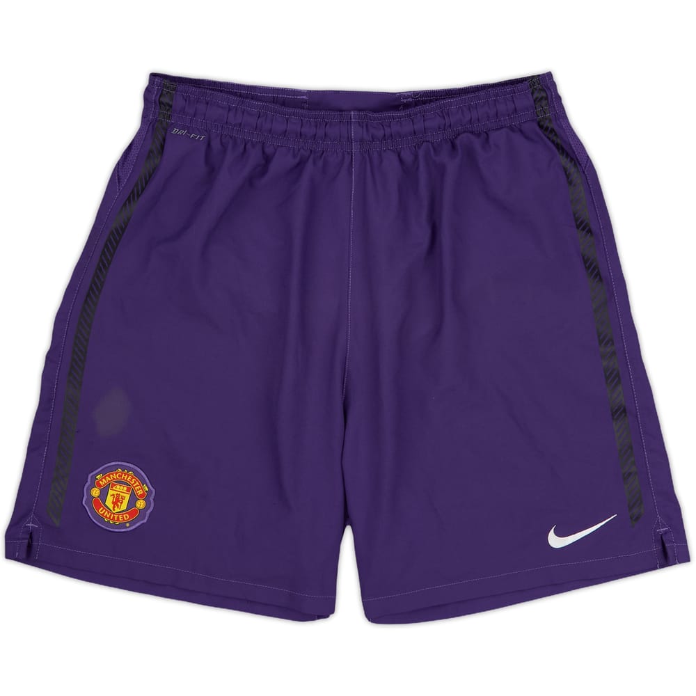 2010-11 Manchester United GK Shorts - 4/10 - (XL.Boys)