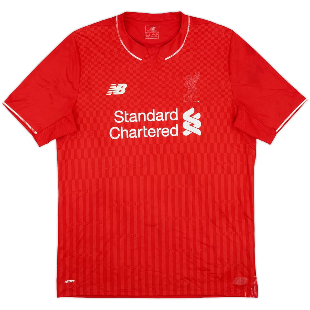 2015-16 Liverpool Home Shirt - 3/10 - (L)