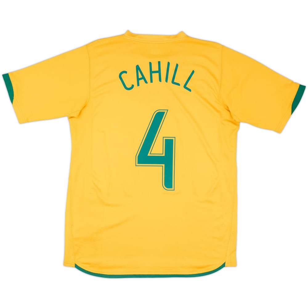 2006-08 Australia Home Shirt Cahill #4 - 7/10 - (M)