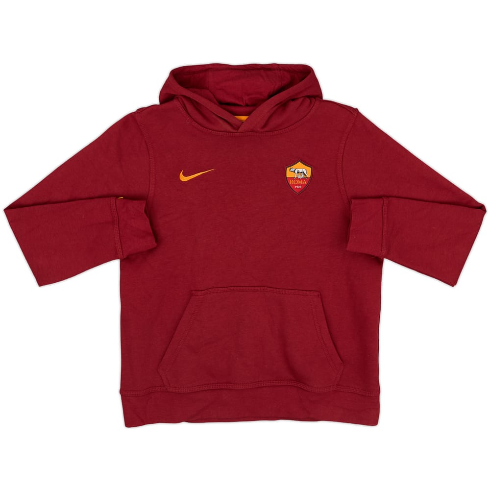 2015-16 Roma Nike Hooded Sweat Top - 8/10 - (L.Boys)