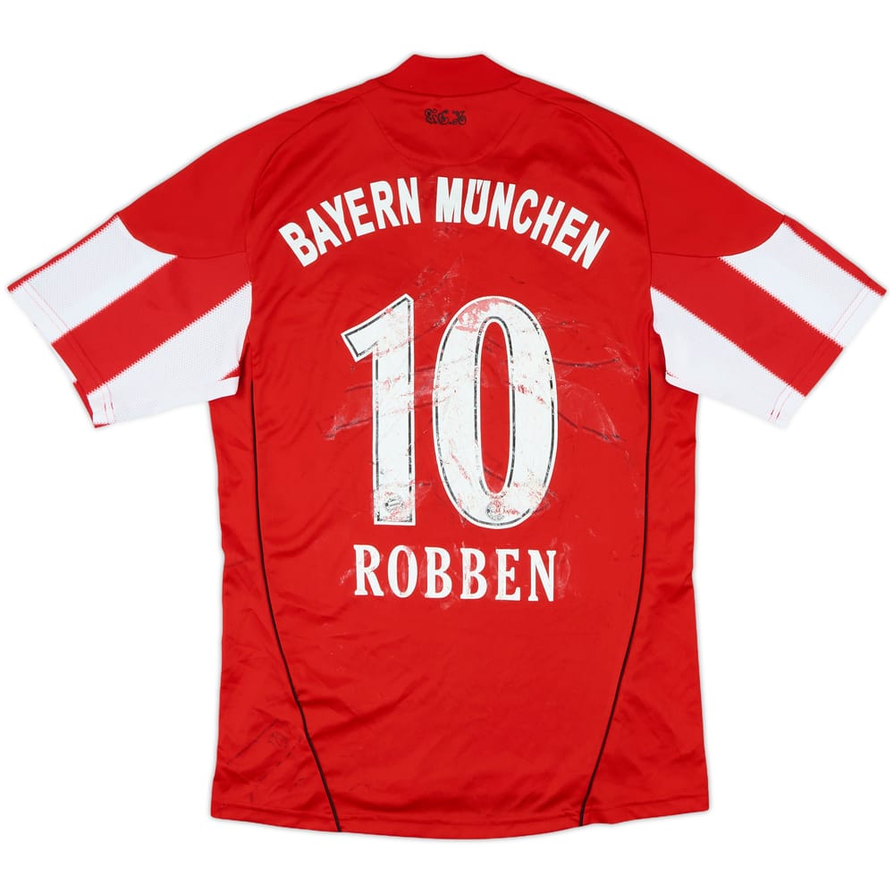 2010-11 Bayern Munich Home Shirt Robben #10 - 4/10 - (S)