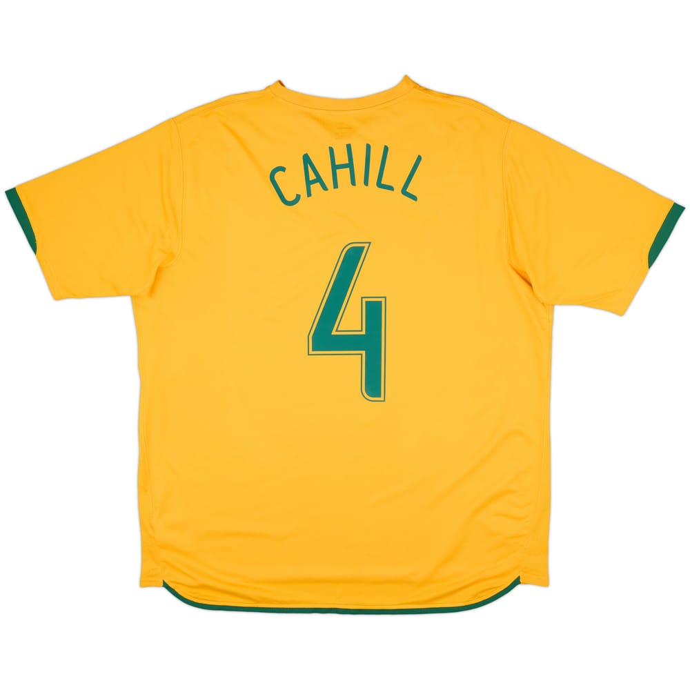 2006-08 Australia Home Shirt Cahill #4 - 6/10 - (XL)