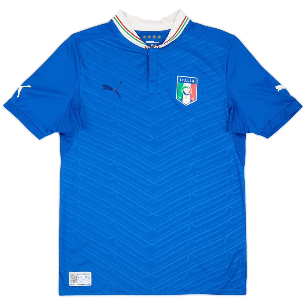 2012-13 Italy Home Shirt - 4/10 - (M)